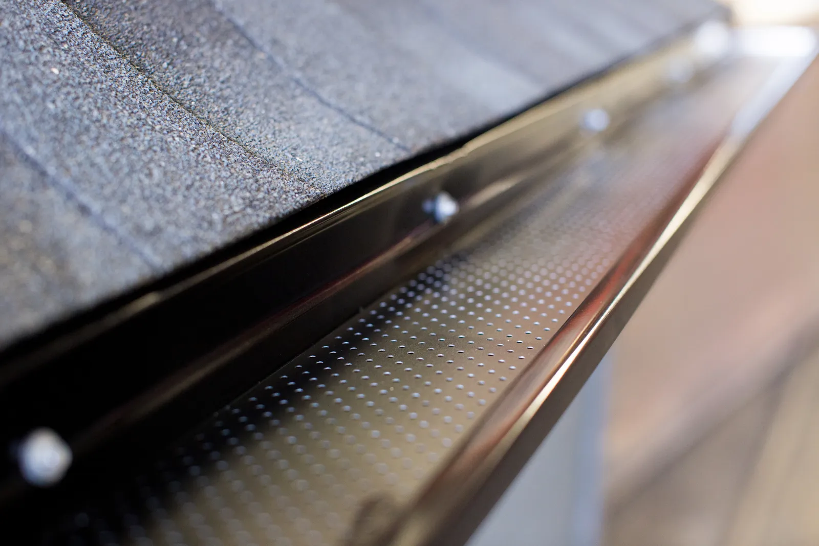 T-Rex® continuous hanger installed — Camrose Eavestrough Service, Camrose AB